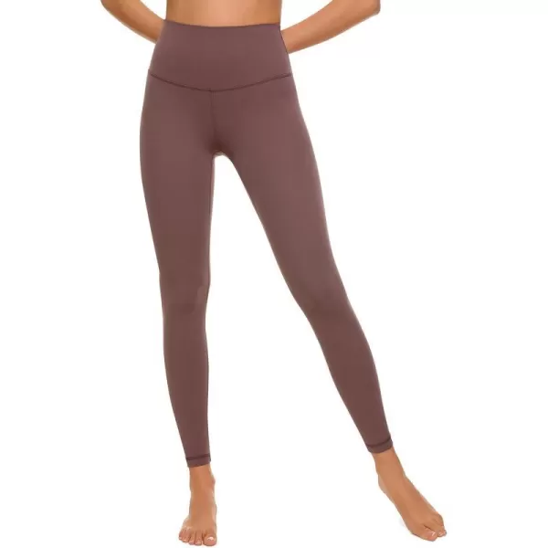 CRZ YOGA Butterluxe High Waisted Lounge Legging 25  Workout Leggings for Women Buttery Soft Yoga PantsPurple Taupe