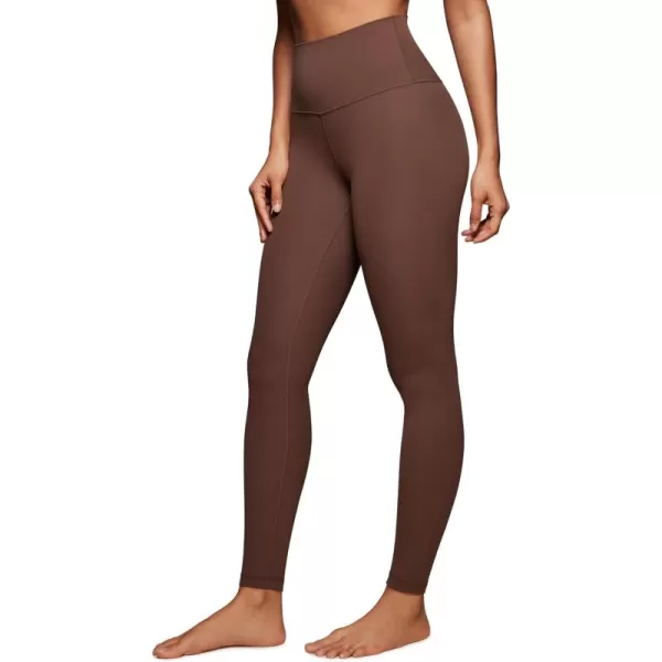 CRZ YOGA Butterluxe High Waisted Lounge Legging 28  Workout Leggings for Women Buttery Soft Yoga PantsCoffee Brown