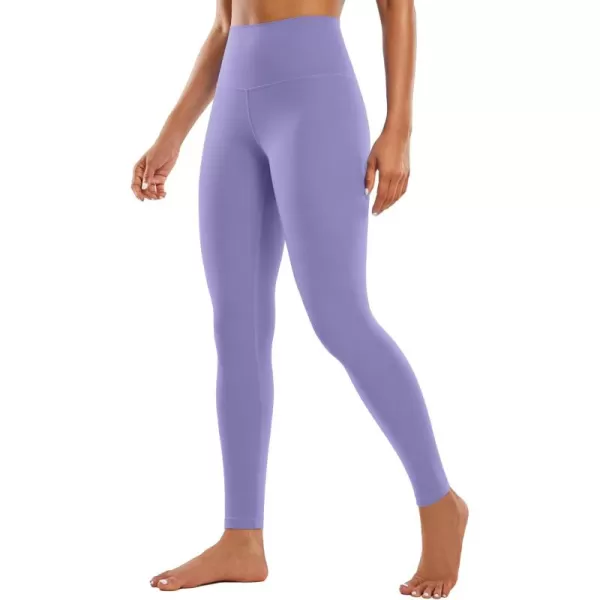 CRZ YOGA Butterluxe High Waisted Lounge Legging 28  Workout Leggings for Women Buttery Soft Yoga PantsDark Lavender Purple