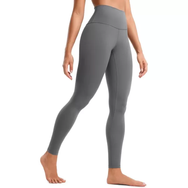 CRZ YOGA Butterluxe High Waisted Lounge Legging 28  Workout Leggings for Women Buttery Soft Yoga PantsLava Smoke Grey