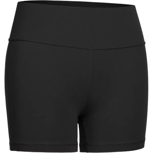 CRZ YOGA Girls Butterluxe Athletic Biker Shorts  Kids Teen High Waist Lounge Active Dance Yoga Running Buttery SoftBlack