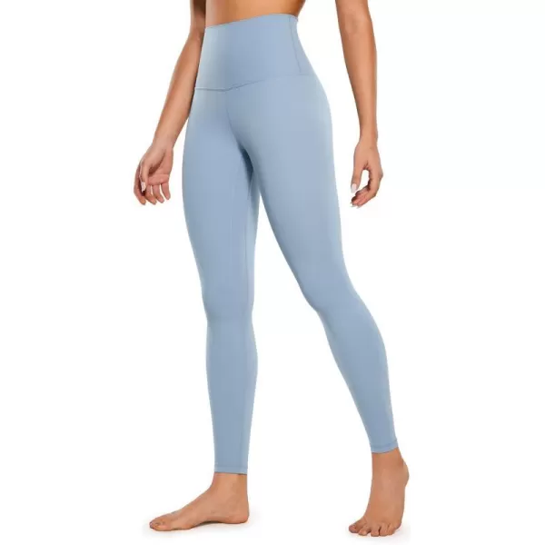 CRZ YOGA Super High Waisted Butterluxe Workout Leggings 25 28  Over Belly Buttery Soft Full Length Yoga Pants for WomenCambric Blue