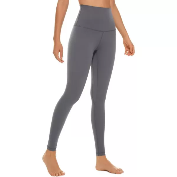 CRZ YOGA Super High Waisted Butterluxe Workout Leggings 25 28  Over Belly Buttery Soft Full Length Yoga Pants for WomenDark Carbon