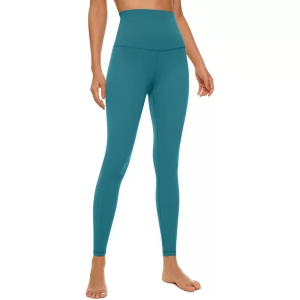 CRZ YOGA Super High Waisted Butterluxe Workout Leggings 25 28  Over Belly Buttery Soft Full Length Yoga Pants for WomenGreen Jade