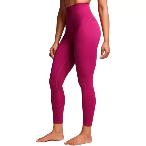 CRZ YOGA Super High Waisted Butterluxe Workout Leggings 25 28  Over Belly Buttery Soft Full Length Yoga Pants for WomenMagenta Purple