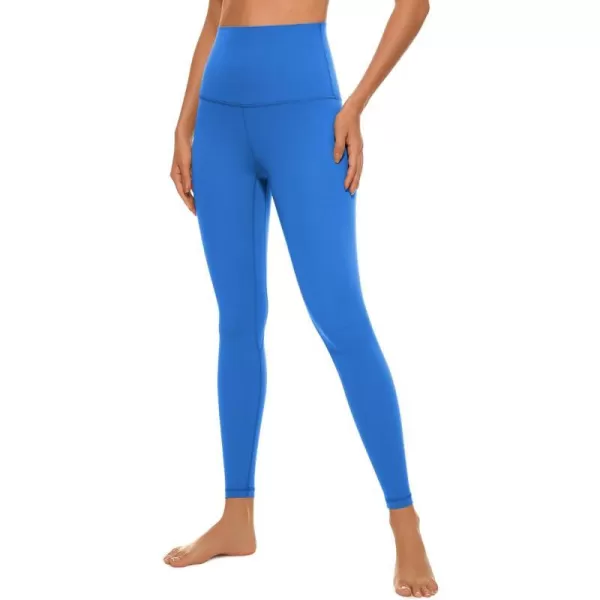 CRZ YOGA Super High Waisted Butterluxe Workout Leggings 25 28  Over Belly Buttery Soft Full Length Yoga Pants for WomenSparkle Blue