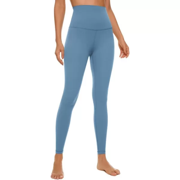 CRZ YOGA Super High Waisted Butterluxe Workout Leggings 25 28  Over Belly Buttery Soft Full Length Yoga Pants for WomenUniverse Blue