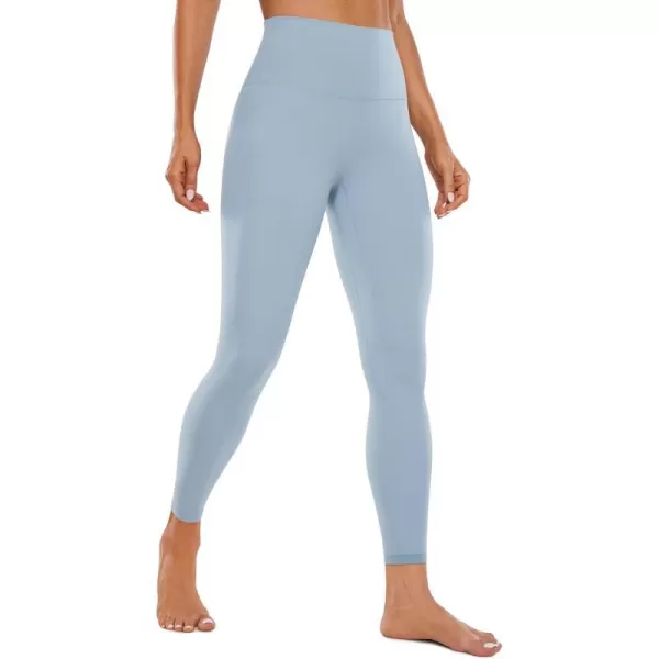 CRZ YOGA Womens Butterluxe High Waisted Yoga Leggings 25  28  Double Seamed Buttery Soft Comfy Athletic Gym Workout PantsCambric Blue