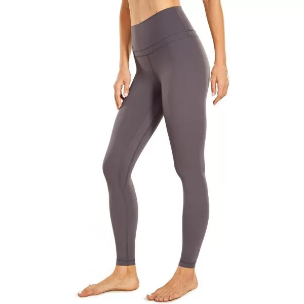 CRZ YOGA Womens Naked Feeling I Workout Leggings 28 Inches  High Waisted FullLength Yoga Pants28 inches Tornado Grey