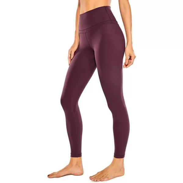 CRZ YOGA Womens Naked Feeling Workout 78 Yoga Leggings  25 Inches High Waist Tight PantsDarkadobe