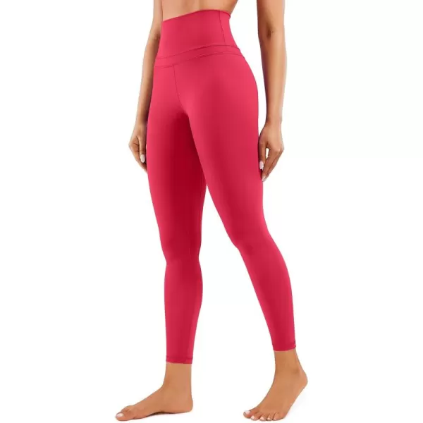 CRZ YOGA Womens Naked Feeling Workout 78 Yoga Leggings  25 Inches High Waist Tight PantsViva Magenta