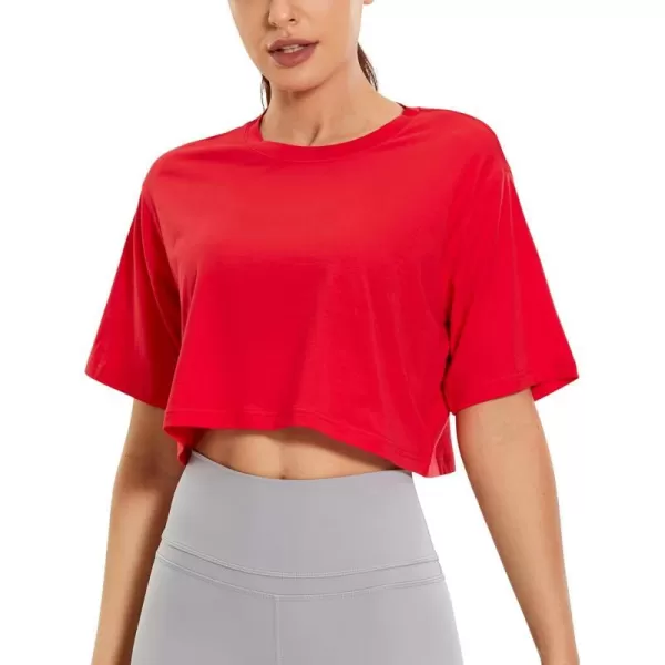 CRZ YOGA womens CasualFestival Red