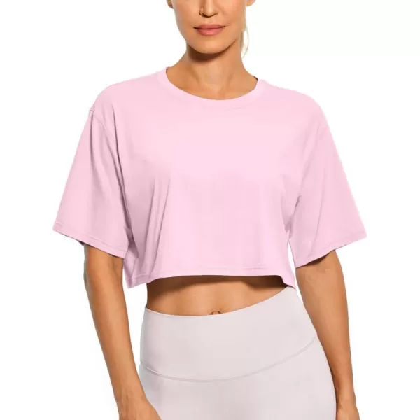 CRZ YOGA womens CasualPink Peony