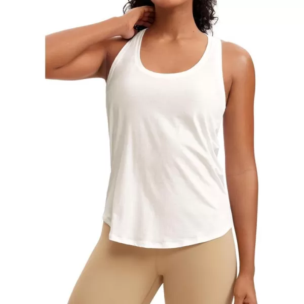 CRZ YOGA womens ClassicMilky White Bone