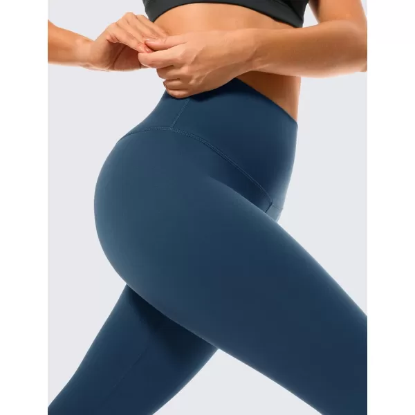 CRZ YOGA Air Feeling High Waisted Leggings for Women 2528  Warm Thick Workout Leggings Buttery Soft Yoga Pants Lounge25 inches French Navy