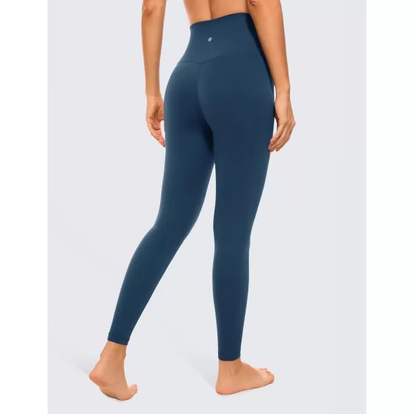 CRZ YOGA Air Feeling High Waisted Leggings for Women 2528  Warm Thick Workout Leggings Buttery Soft Yoga Pants Lounge25 inches French Navy