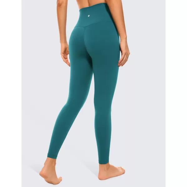 CRZ YOGA Air Feeling High Waisted Leggings for Women 2528  Warm Thick Workout Leggings Buttery Soft Yoga Pants Lounge25 inches Green Jade