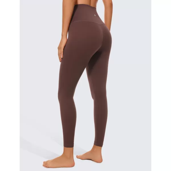 CRZ YOGA Air Feeling High Waisted Leggings for Women 2528  Warm Thick Workout Leggings Buttery Soft Yoga Pants Lounge25 inches Taupe