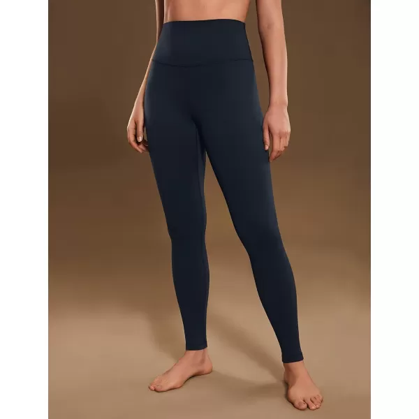 CRZ YOGA Air Feeling High Waisted Leggings for Women 2528  Warm Thick Workout Leggings Buttery Soft Yoga Pants Lounge25 inches Twilight Blue