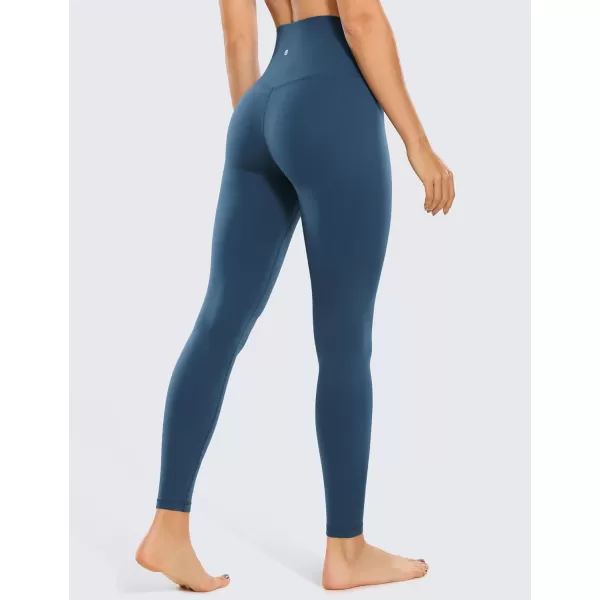 CRZ YOGA Air Feeling High Waisted Leggings for Women 2528  Warm Thick Workout Leggings Buttery Soft Yoga Pants Lounge28 inches French Navy