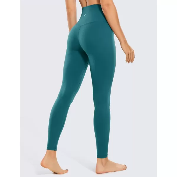 CRZ YOGA Air Feeling High Waisted Leggings for Women 2528  Warm Thick Workout Leggings Buttery Soft Yoga Pants Lounge28 inches Green Jade