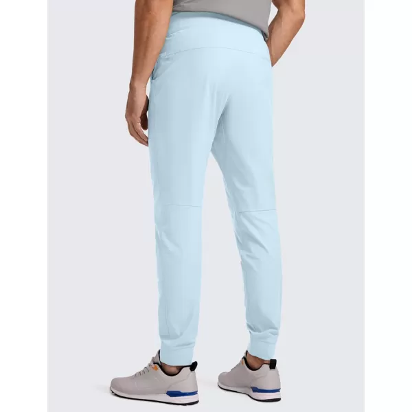 CRZ YOGA All Day Comfy Golf Joggers Pants for Men 30 Quick Dry Lightweight Stretch Work Casual Joggers with PocketsChambray Blue