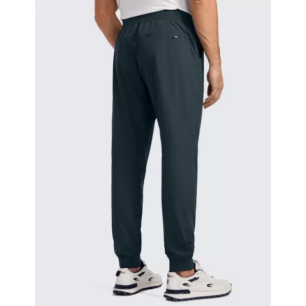 CRZ YOGA All Day Comfy Golf Joggers Pants for Men 30 Quick Dry Lightweight Stretch Work Casual Joggers with PocketsTrue Navy