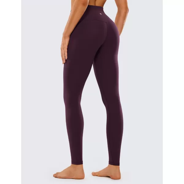 CRZ YOGA Butterluxe Extra Long Leggings for Tall Women 31 Inches  High Waisted Athletic Workout Leggings Soft Yoga PantsDeep Purple