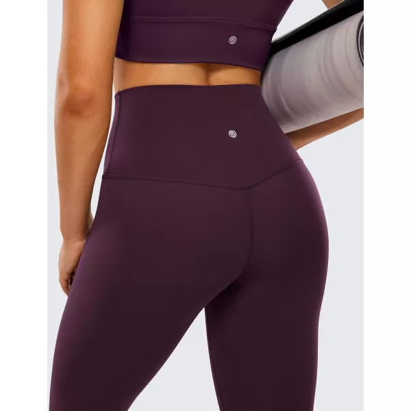 CRZ YOGA Butterluxe Extra Long Leggings for Tall Women 31 Inches  High Waisted Athletic Workout Leggings Soft Yoga PantsDeep Purple