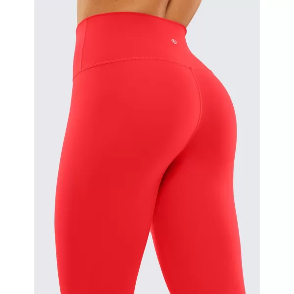 CRZ YOGA Butterluxe Extra Long Leggings for Tall Women 31 Inches  High Waisted Athletic Workout Leggings Soft Yoga PantsDeep Red