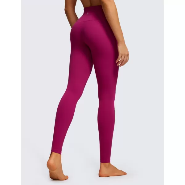 CRZ YOGA Butterluxe Extra Long Leggings for Tall Women 31 Inches  High Waisted Athletic Workout Leggings Soft Yoga PantsMagenta Purple