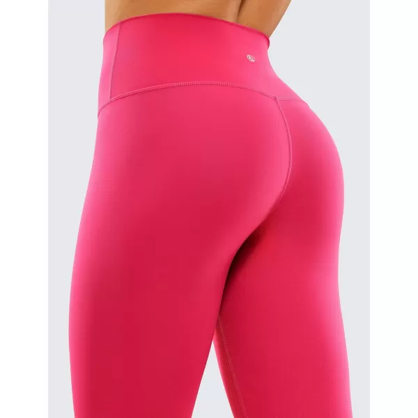 CRZ YOGA Butterluxe Extra Long Leggings for Tall Women 31 Inches  High Waisted Athletic Workout Leggings Soft Yoga PantsViva Magenta