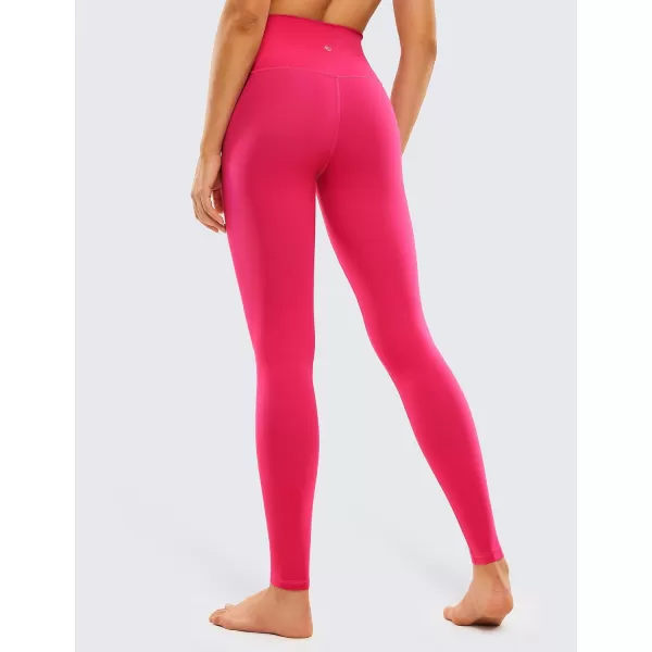 CRZ YOGA Butterluxe Extra Long Leggings for Tall Women 31 Inches  High Waisted Athletic Workout Leggings Soft Yoga PantsViva Magenta