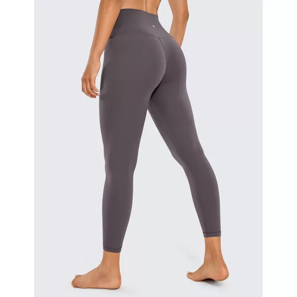 CRZ YOGA Butterluxe High Waisted Capris Workout Leggings for Women 23  Lounge Leggings Buttery Soft Yoga Pants23 inches Tornado Grey