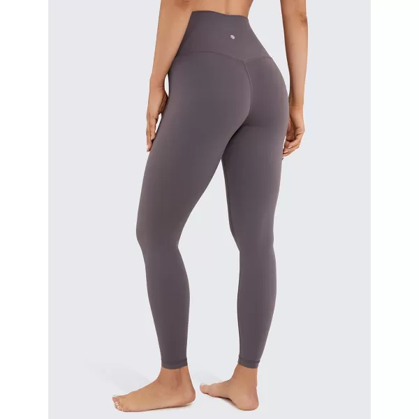 CRZ YOGA Butterluxe High Waisted Lounge Legging 25  Workout Leggings for Women Buttery Soft Yoga PantsTornado Grey