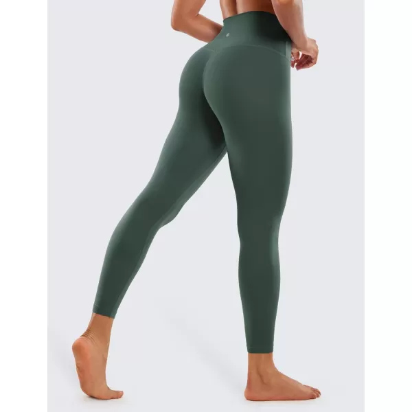 CRZ YOGA Butterluxe High Waisted Lounge Legging 25quot  Workout Leggings for Women Buttery Soft Yoga PantsDark Forest Green