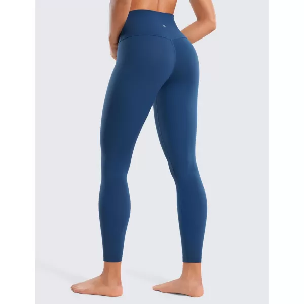 CRZ YOGA Butterluxe High Waisted Lounge Legging 25quot  Workout Leggings for Women Buttery Soft Yoga PantsFrench Navy