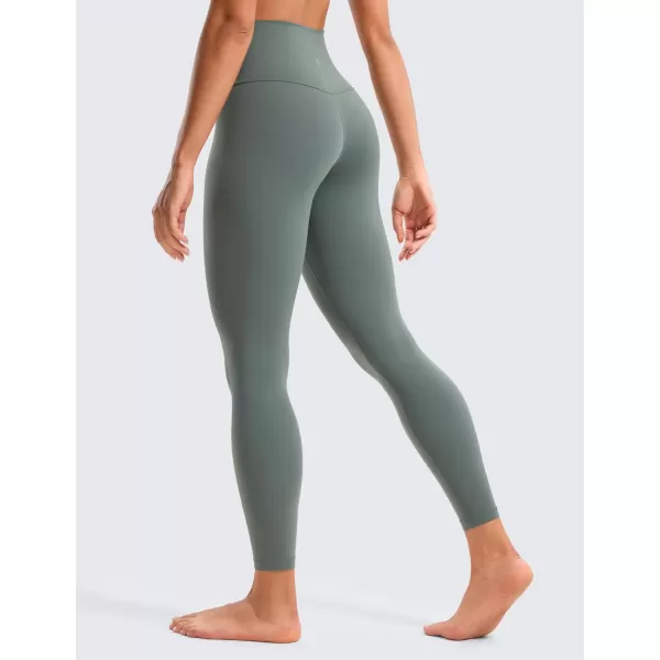 CRZ YOGA Butterluxe High Waisted Lounge Legging 25quot  Workout Leggings for Women Buttery Soft Yoga PantsGrey Sage