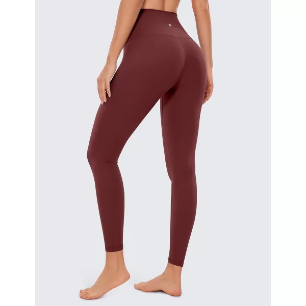 CRZ YOGA Butterluxe High Waisted Lounge Legging 25quot  Workout Leggings for Women Buttery Soft Yoga PantsNoctilucence Red