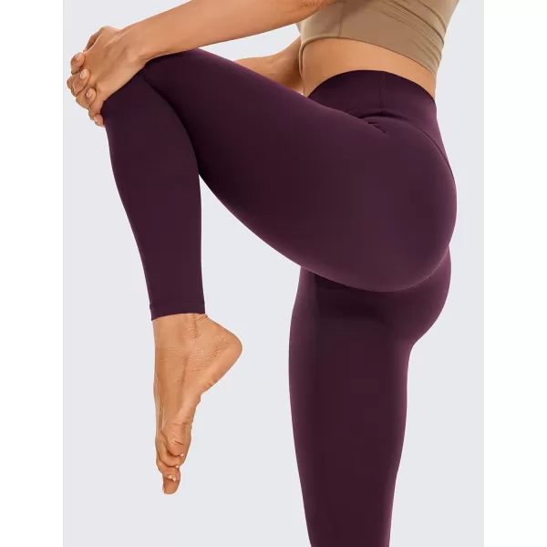 CRZ YOGA Butterluxe High Waisted Lounge Legging 28  Workout Leggings for Women Buttery Soft Yoga Pants28 inches Deep Purple