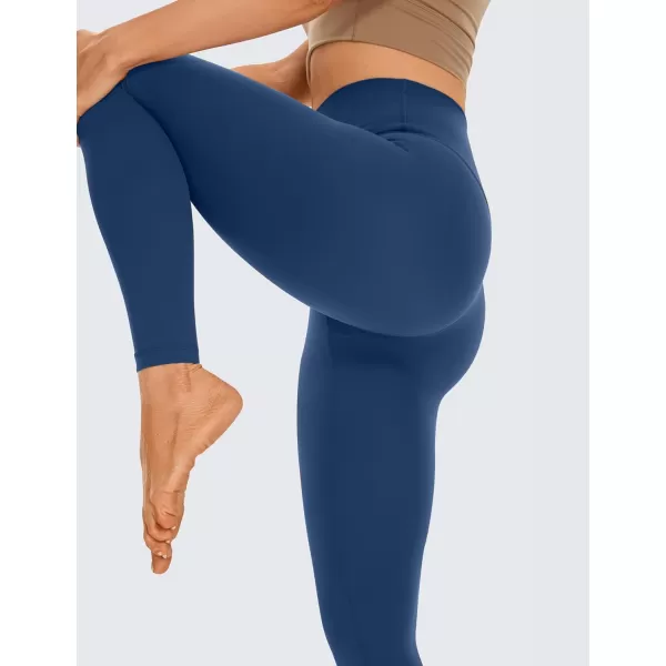 CRZ YOGA Butterluxe High Waisted Lounge Legging 28  Workout Leggings for Women Buttery Soft Yoga Pants28 inches French Navy