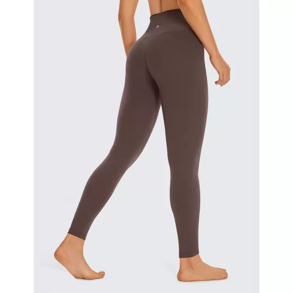 CRZ YOGA Butterluxe High Waisted Lounge Legging 28  Workout Leggings for Women Buttery Soft Yoga Pants28 inches Hot Fudge Brown