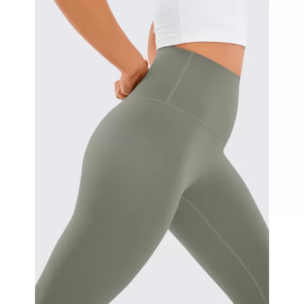 CRZ YOGA Butterluxe High Waisted Lounge Legging 28  Workout Leggings for Women Buttery Soft Yoga Pants28 inches Light Army Green