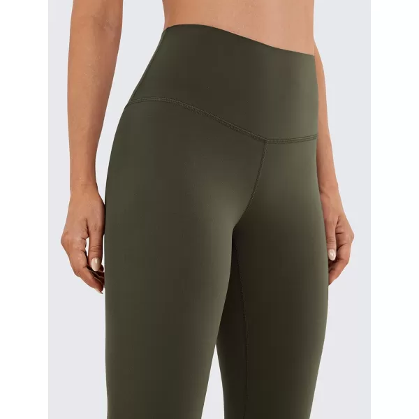 CRZ YOGA Butterluxe High Waisted Lounge Legging 28  Workout Leggings for Women Buttery Soft Yoga Pants28 inches Olive Green