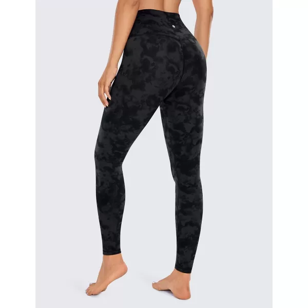 CRZ YOGA Butterluxe High Waisted Lounge Legging 28  Workout Leggings for Women Buttery Soft Yoga Pants28 inches Tie Dye Smoke Ink