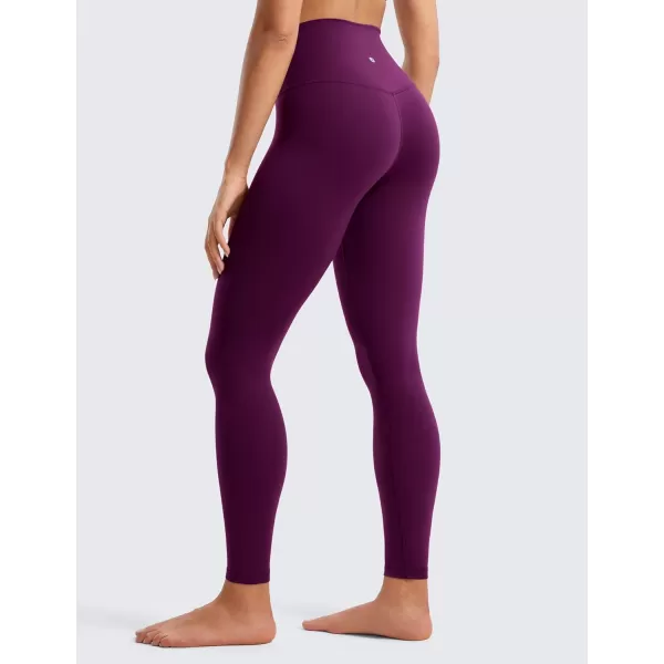 CRZ YOGA Butterluxe High Waisted Lounge Legging 28  Workout Leggings for Women Buttery Soft Yoga PantsPlum Magenta