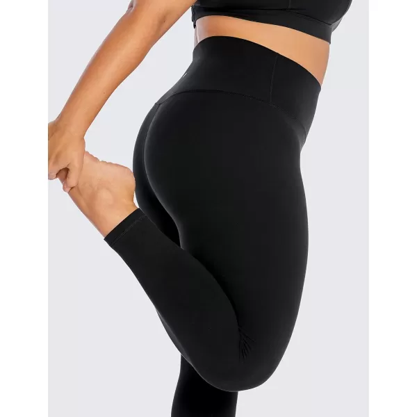 CRZ YOGA Butterluxe Plus Size Leggings for Women 25 Inches  High Waisted Buttery Soft Workout Spandex Yoga Pants 3X 4XBlack Plus Size