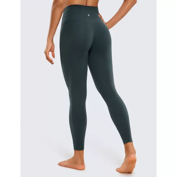 CRZ YOGA Butterluxe Womens V Cross Waist Workout Leggings 265  Crossover High Waist Long Gym Lounge Yoga Pants265 Height 54  57 Forest Dark Green