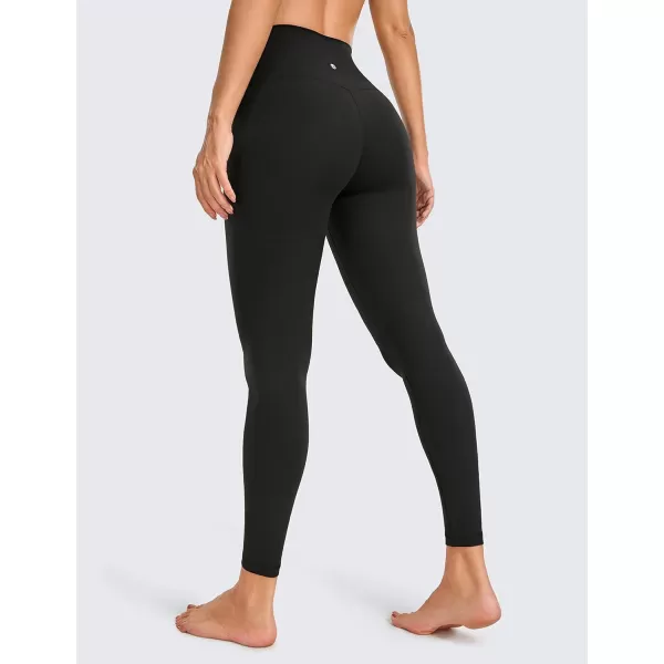 CRZ YOGA Butterluxe Womens Workout Leggings 265 Full Length High Waisted Yoga Pants Buttery Soft Athletic Gym Lounge265 Height 53  57 Black