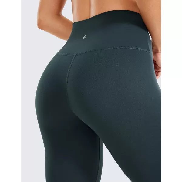 CRZ YOGA Butterluxe Womens Workout Leggings 265 Full Length High Waisted Yoga Pants Buttery Soft Athletic Gym Lounge265 Height 53  57 Forest Dark Green